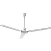 Global Industrial 56" Industrial 4-Speed Ceiling Fan, White, 6500 CFM, 120V