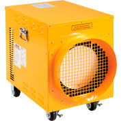Global Industrial® Portable Electric Heater W/ Adjustable Thermostat, 208V, 3 Phase, 15000W