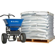 FREE Global Industrial® Universal Spreader 100 Lb. Cap.+1 Pallet 50 - 50 Lb. Bags of Rock Salt