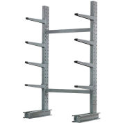 Global Industrial™ Single Sided Cantilever Rack Starter, 48"Wx33"Dx96"H