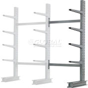 Cantilever Rack Single Sided Add-On Unit Medium Duty (1000 Series), 48"W x 33"D x 8'H, 5300 Lbs Cap
