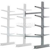 Cantilever Rack Double Sided Add-On Unit Medium Duty (1000 Series), 48"W x 54"D 8'H, 10600 Lbs Cap