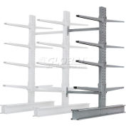 Cantilever Rack Double Sided Add-On Unit Heavy Duty (2000 Series),48"W x 59"D x 8' H,26600 Lbs. Cap
