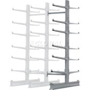 Cantilever Rack Double Sided, Add-On Unit HD(2000 Series),72"W x 107"D x 12'H, 17000 Lbs Cap