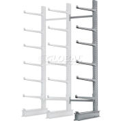 Cantilever Rack Single Add-On Unit Extra Heavy Duty, 72" W x 49" D x 10' H, 15800 Lbs Capacity