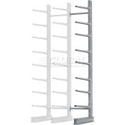 Cantilever Rack Single Add-On Unit Extra Heavy Duty, 72" W x 61" D x 12' H, 12500 Lbs. Capacity