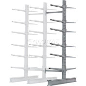 Cantilever Rack Double Add-On Unit Extra Heavy Duty, 72" W x 82" D x 10' H, 31600 Lbs. Capacity