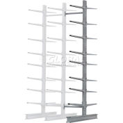 Cantilever Rack Double Add-On Unit Extra Heavy Duty, 72" W x 106" D x 12' H, 25000 Lbs. Capacity