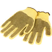 Honeywell Perfect Fit® 100% Kevlar® Fiber Medium Weight, PVC Dots, Mens' Size, 1 Pair