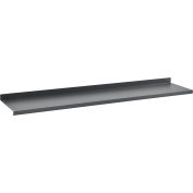Global Industrial Cantilever Upper Steel Shelf For Bench Uprights - 60"W x 12"D - Gray