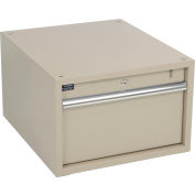 Global Industrial Steel Drawer W/ 125 Lbs Capacity, 17-1/4"W x 20"D, Tan