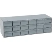 Durham Steel Scoop Compartment Box 102-95 - 24 Compartments 18 x 12 x 3 -  Pkg Qty 4