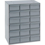 Durham Steel Storage Parts Drawer Cabinet 006-95 - 18 Drawers