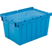 ORBIS® Flipak® Plastic Distribution Container, 21-13/16"L x 15-3/16"W x 12-7/8"H, Blue