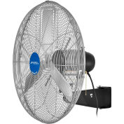 Global Industrial™ 24" Deluxe Oscillating Wall Mount Fan, 3 Speed, 8,650 CFM, 1/2 HP