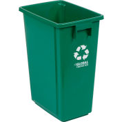 Global Industrial&#153; Recycling Can, 15 Gallon, Green