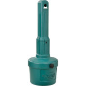 Global Industrial Outdoor Ashtray, 1-1/2 Gallon, Green