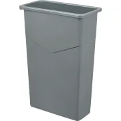 34201523 - TrimLine™ Rectangle Waste Container 15 Gallon - Gray