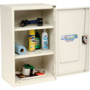 Global Industrial&#8482; Wall Storage Cabinet Assembled 19-7/8&quot;W x 14-1/4&quot;D x 32-3/4&quot;H White