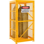 Global Industrial™ Cylinder Storage Cabinet With Manual Close Single Door, 9 Cylinder Cap.