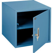 Global Industrial™ Steel Cabinet W/ 150 Lbs Capacity, 17-1/4"W x 20"D, Blue