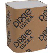 Dixie Ultra® GPC32006, Interfold Napkin Refills, 6-1/2"Wx9-7/8"D, White, 6000/Carton