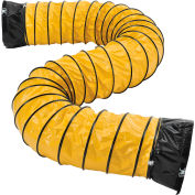 Global Industrial&#153; Flame Retardant Flexible Duct For 16&quot; Fan, 16'L, Yellow