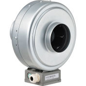 Global Industrial&#153; 4&quot; Galvanized Steel Inline Duct Fan W/ Energy Star Rating