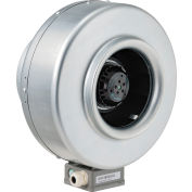 Global Industrial&#153; 8&quot; Galvanized Steel Inline Duct Fan W/ Energy Star Rating