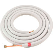 Global Industrial&#153; Installation Line Set Kit For Ductless Split Systems, 1/4&quot; x 1/2&quot; x 25'