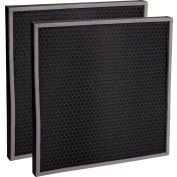 Replacement Activated Carbon Filter for Global Industrial Air Scrubber - Pack of 2
