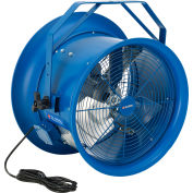 Global Industrial 18" High Velocity Dock Fan w/ Yoke Mount, 7,700 CFM, 1/2 HP