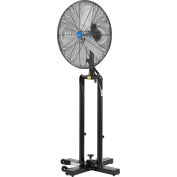 Continental Dynamics® 24" Foldable Mobile Pedestal Fan, 10,000 CFM, 1/4 HP, 1 Phase
