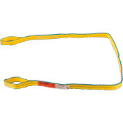 Global Industrial™Poly Web Sling, HD, Eye&Eye w/Durable Edge, 10Ft L-6400/5000/12800 Lbs Cap