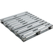 Global Industrial™ Galvanized Steel Pallet - 48"L x 40"W x 4-3/4"H