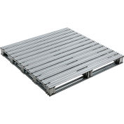 Global Industrial™ Galvanized Steel Pallet - 48"L x 48"W x 4-3/4"H