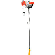 Global Industrial™ Electric Cable Hoist, 880 Lb. Capacity