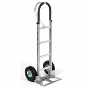 Global Industrial™ Aluminum Hand Truck - Loop Handle - Pneumatic Wheels