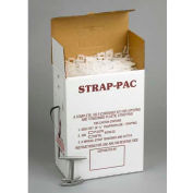 Pac Strapping Poly Kit w/ Buckles & Tensioning/Cutting Tool, 3000'L x 1/2&quot; Strap Width Coil, White