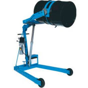 Morse® Mobile Drum Lift and Tilt 400A-96 96" High for 55 Gal Drum - Pull Chain Rotation