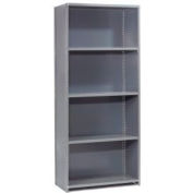 Steel Shelving 20 Ga 48"Wx12"Dx85"H Closed Clip Style 5 Shelf Starter