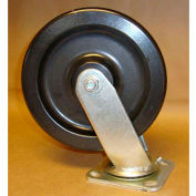 Plastic Casters 8" x 2" for Global Industrial™ Self-Dumping & Low Profile Hoppers