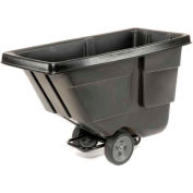 Rubbermaid® 9T17 Light Duty 1/2 Cu. Yd. Black Tilt Truck