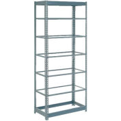 Global Industrial™ Heavy Duty Shelving 36"W x 24"D x 84"H With 7 Shelves - No Deck - Gray
