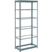 Global Industrial™ Heavy Duty Shelving 36"W x 18"D x 96"H With 7 Shelves - No Deck - Gray