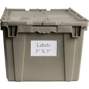 Aigner Bin Buddy BB-35 Adhesive Label Holder (Side Insert) 3" x 5" for Totes, Price per Pack of 25
