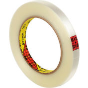 3M Scotch® 862 Reinforced Strapping Tape 1/2" x 60 Yds. 4.6 Mil Clear - Pkg Qty 72