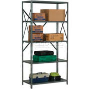 Steel Shelving 18 Ga 36"Wx24"Dx73"H Open Clip Style 5 Shelf