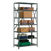 Steel Shelving 18 Ga 36"Wx12"Dx85"H Open Clip Style 7 Shelf