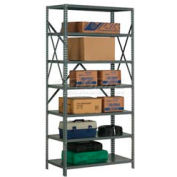 Steel Shelving 18 Ga 48"Wx24"Dx85"H Open Clip Style 7 Shelf